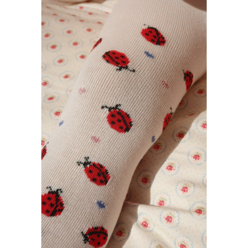 Køb Konges Sløjd Ladybug 2 Pak Ladybug Jacquard Strømpebukser