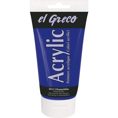 KREUL el Greco Acrylic Ultramarinblau 150 ml Tube