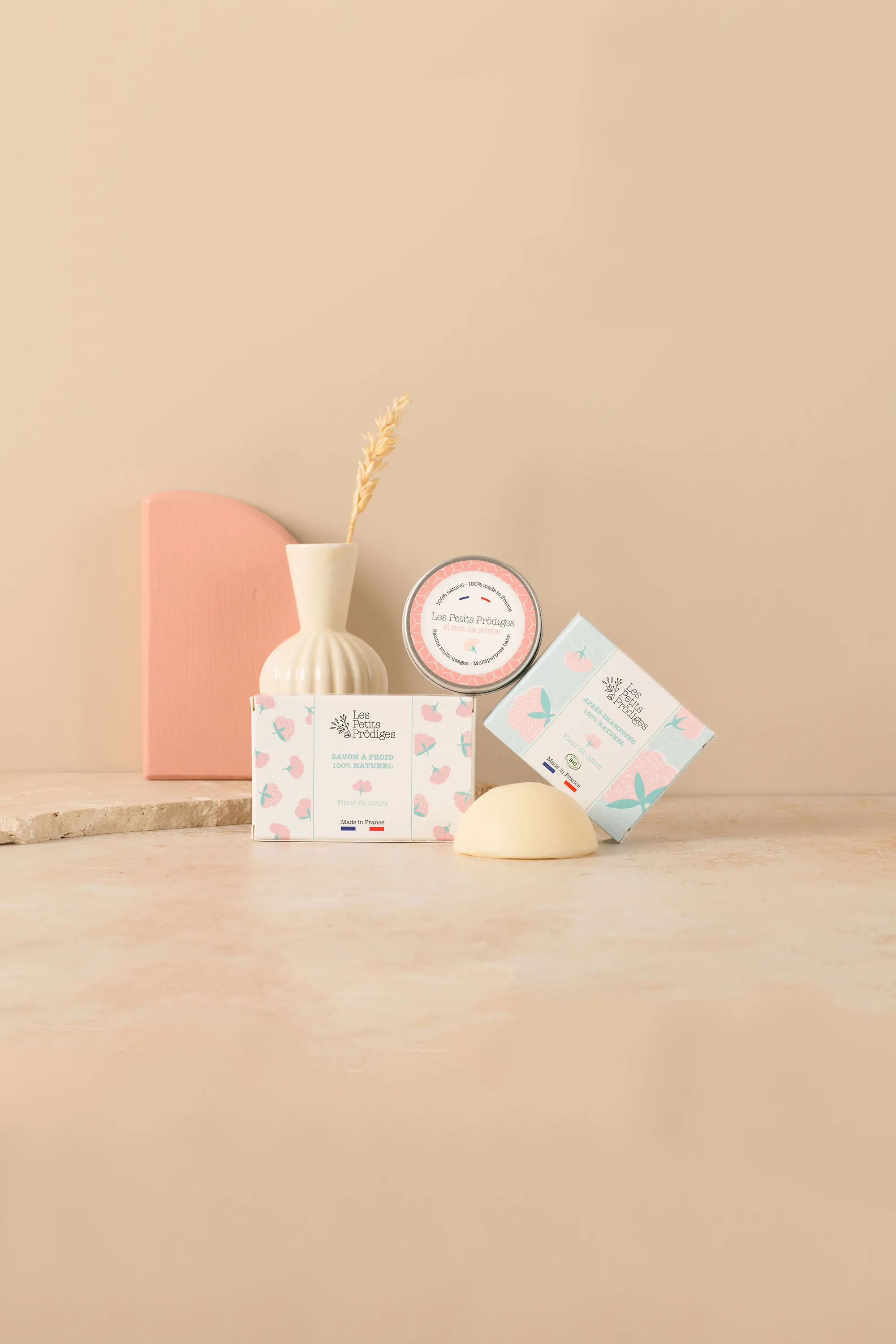 Les Petits Prödiges Déodorant naturel Fleur de Coton-50 g
