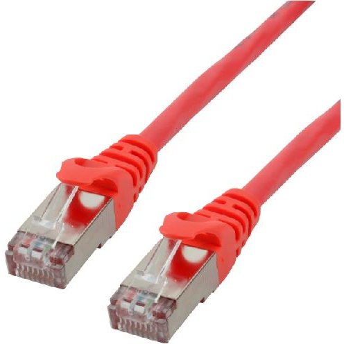 MCL IC5K99AZZZ06ASH5R câble de réseau Rouge 5 m Cat6a S/FTP (S-STP)