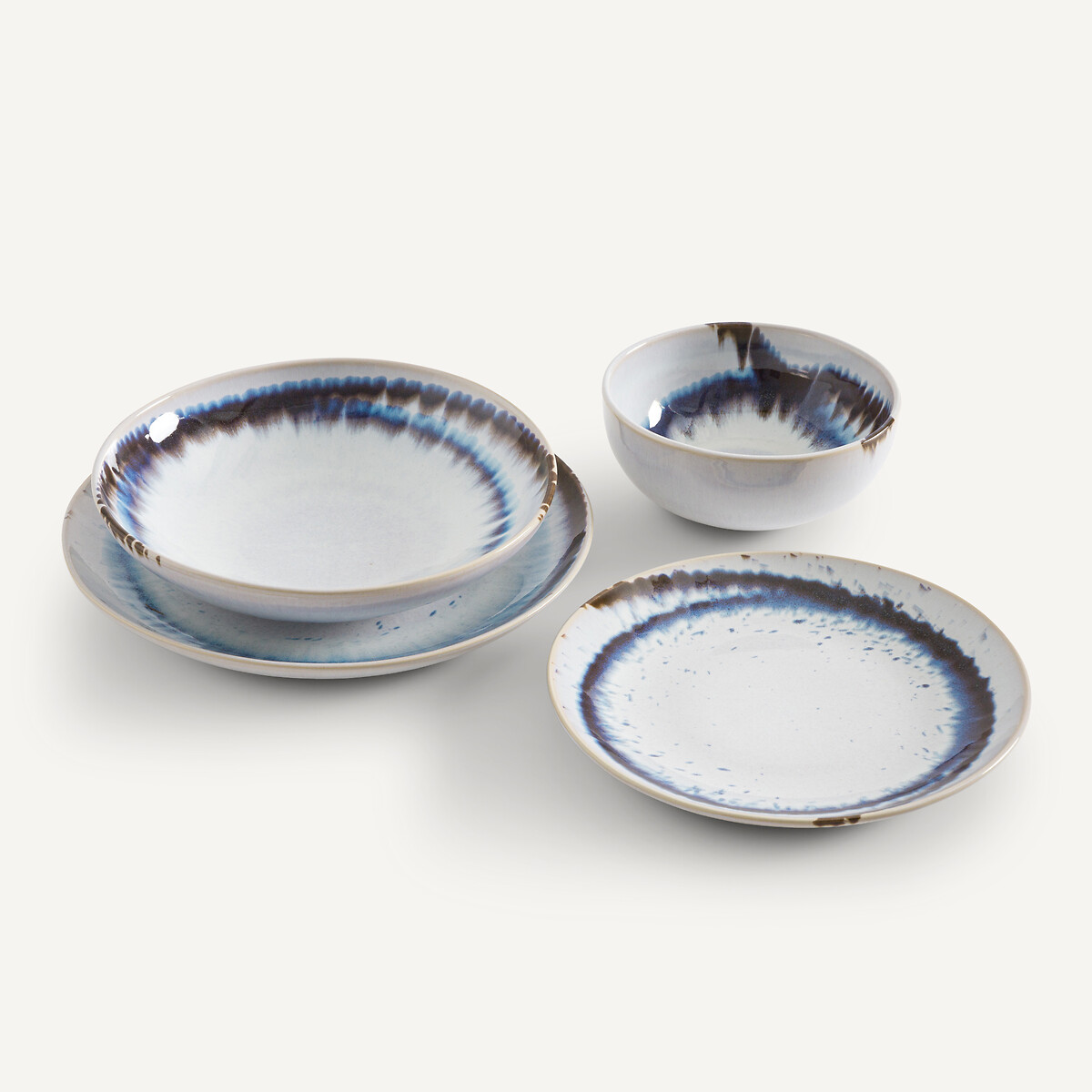 AM.PM<br>Conjunto de 4 tigelas de barro esmaltado, Amadora