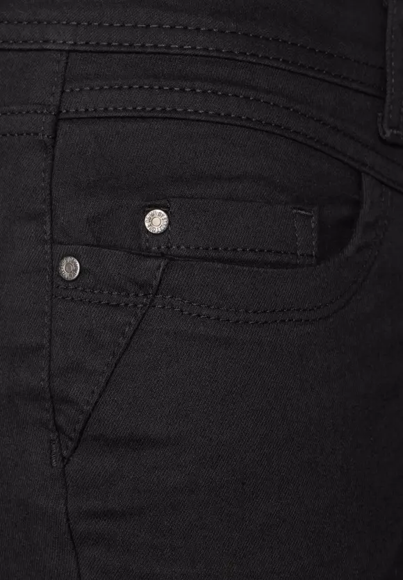 Slim Fit Thermo Jeans - clean black thermo