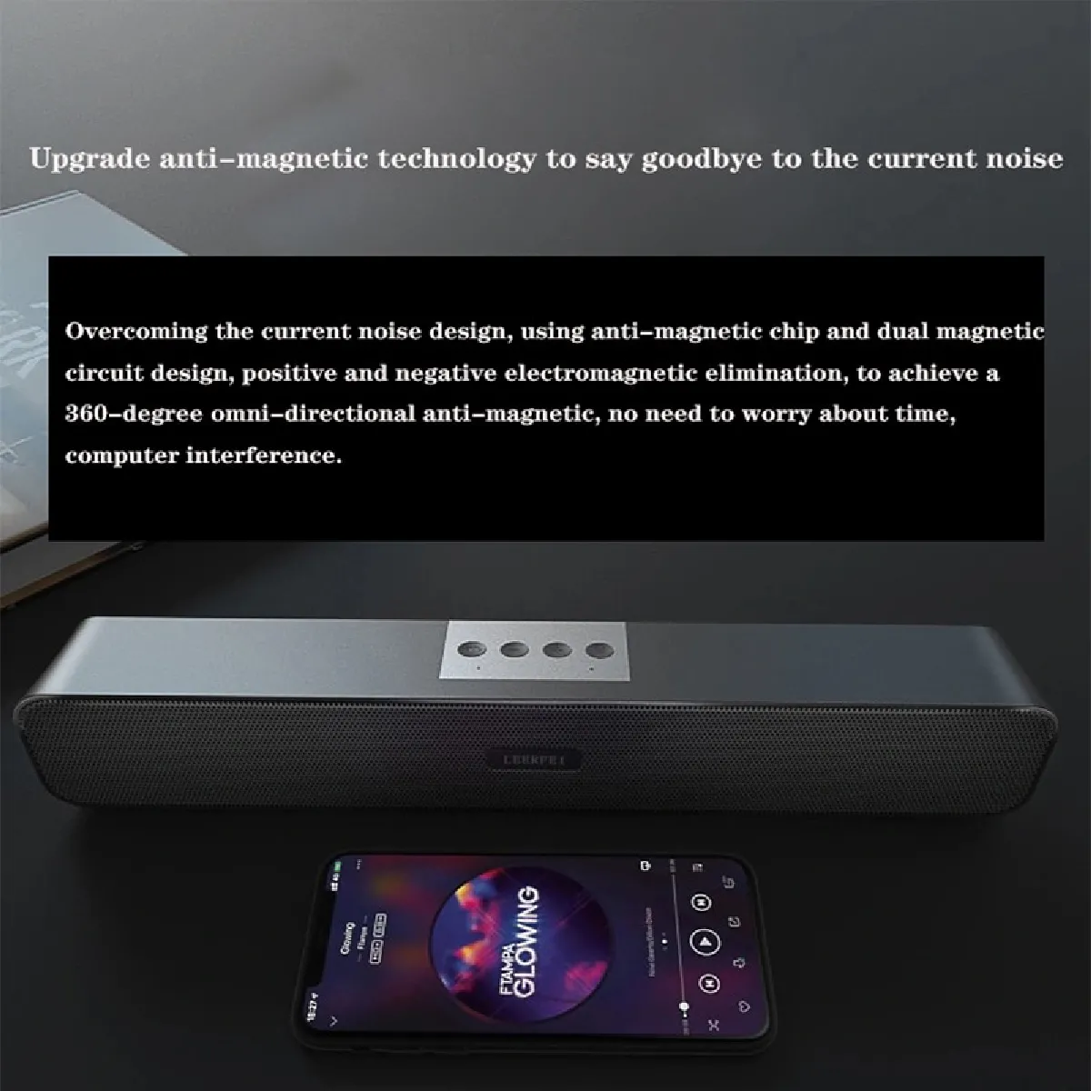Universal Haut-parleur 40W PC - Noir