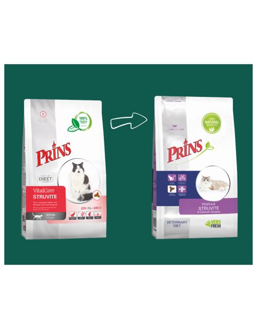 Prins Vitalcare Struviet Calciumoxalate - Kattenvoer