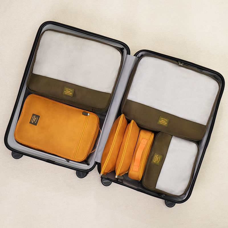 Evorest Bags - Set van 7: Reis-inpakkubus kledingorganizer (verschillende ontwerpen)