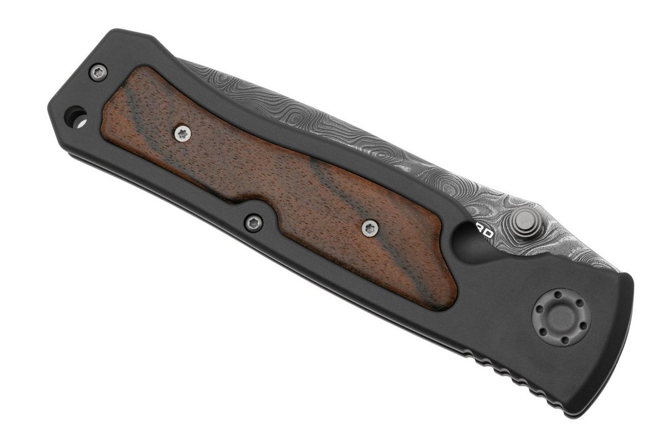 Böker Leopard-Damascus II 111054DAM Ziricote Wood, zakmes