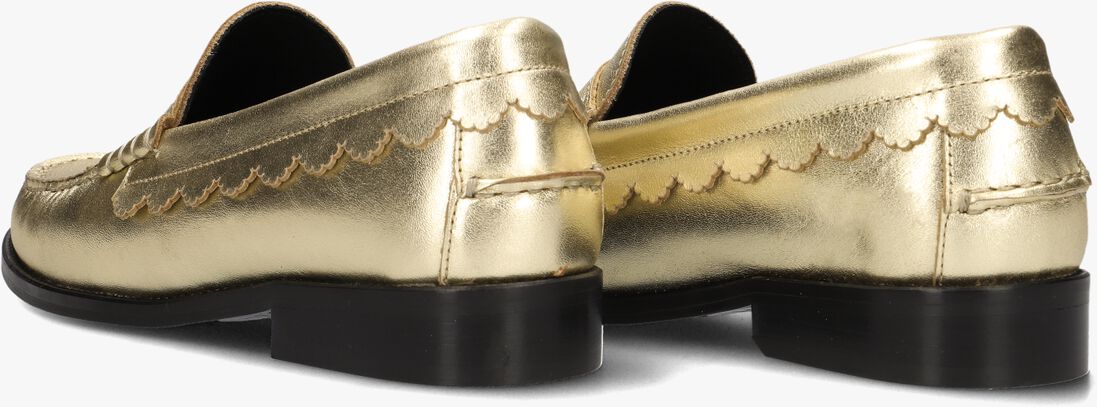 gouden toral loafers coin