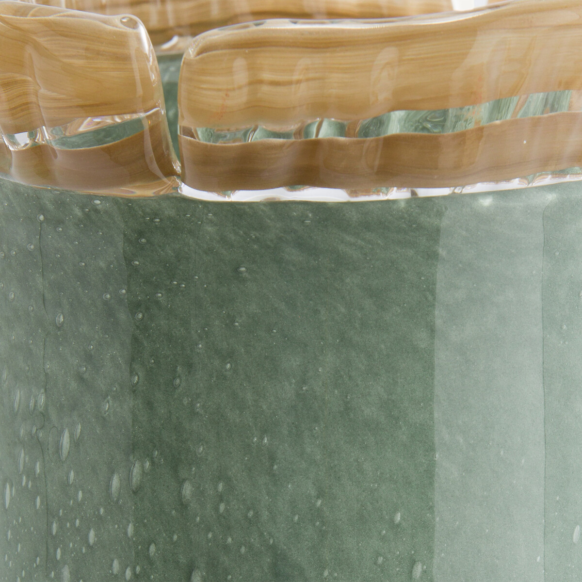 AM.PM<br>Vaso de vidro lapidado à mão, 33 cm de altura, Eloria