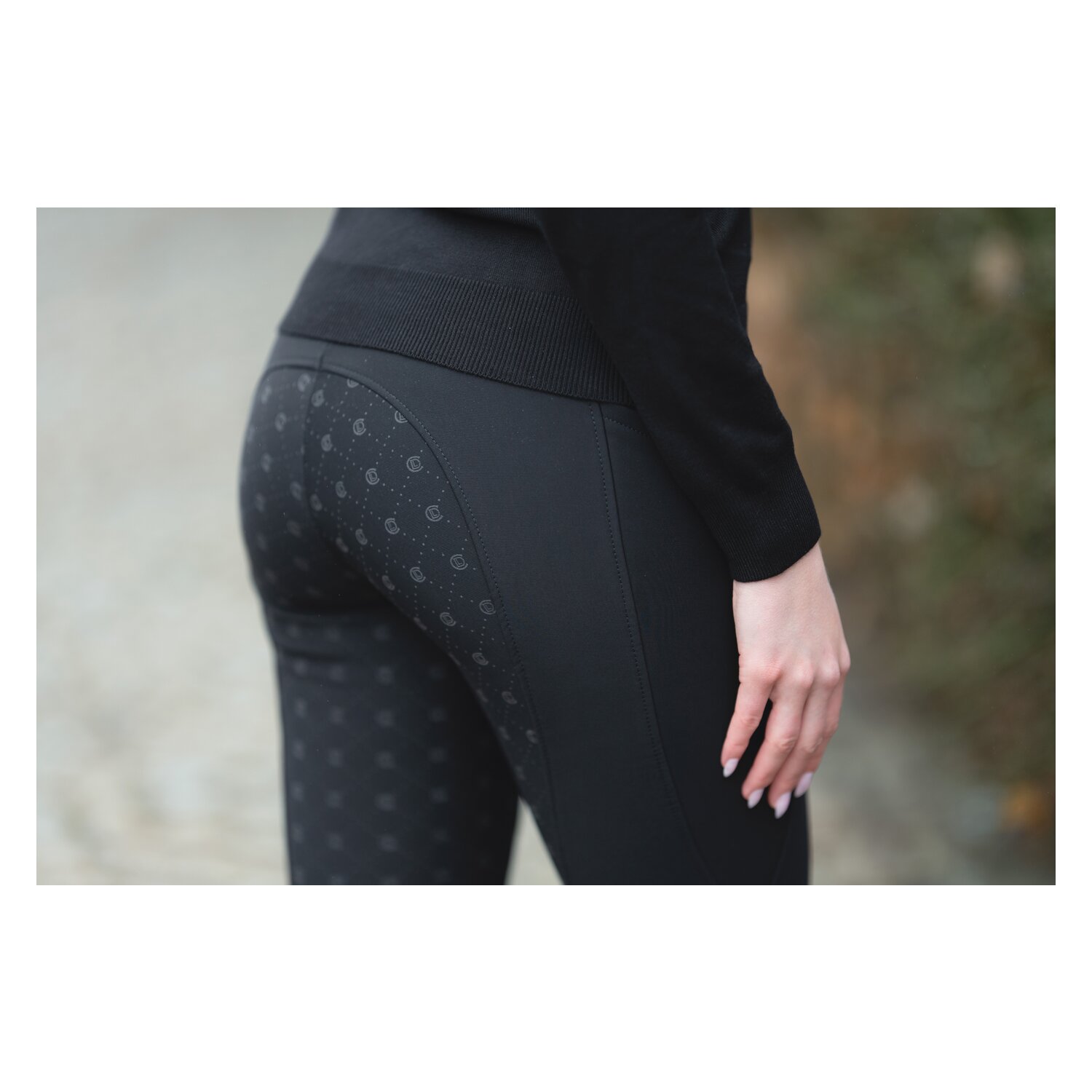 Cheval de Luxe Thermo-Reitleggings  - black