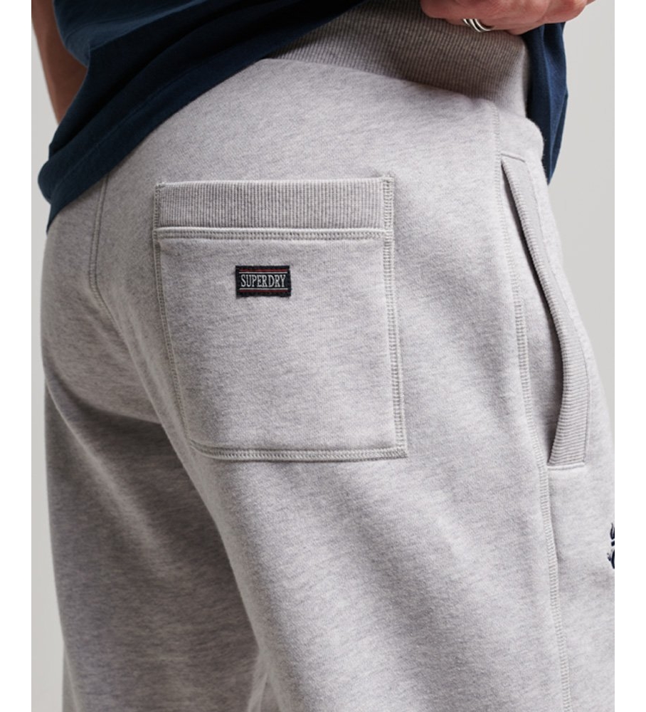 Calça de ginástica esportiva vintage Superdry cinza