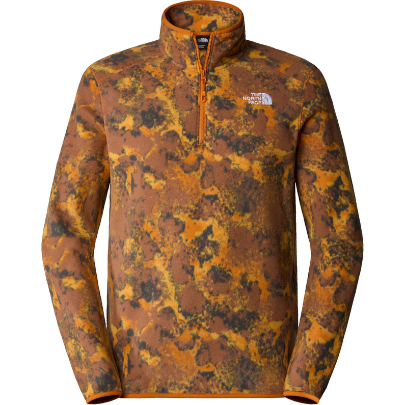 The North Face Herren 100 Glacier Printed 1/4 Zip Pullover