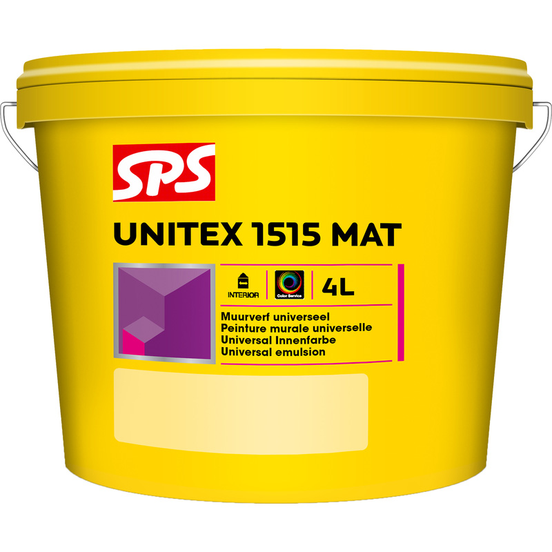 SPS Unitex 1515 mat 4L wit