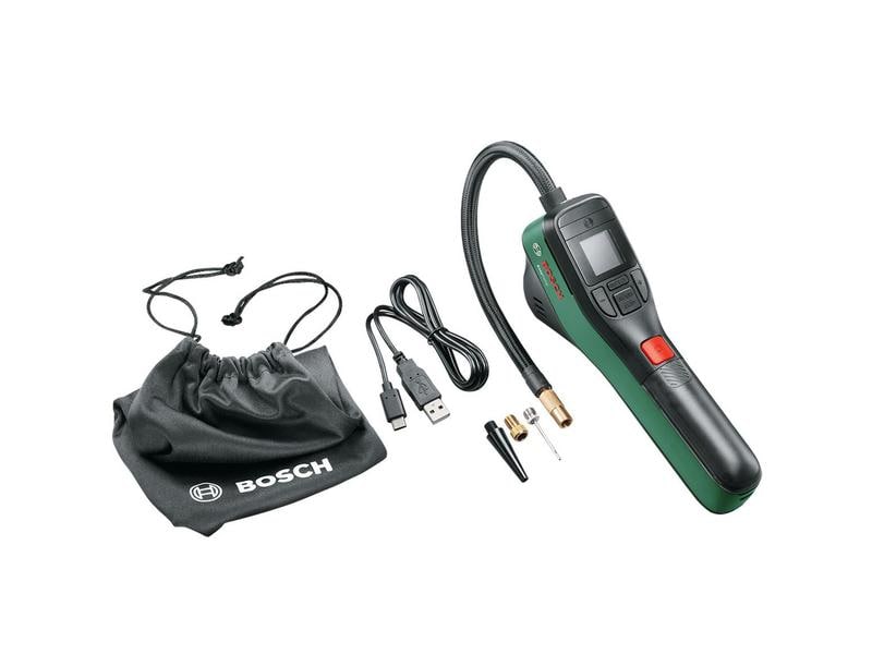 Bosch Akku-Druckluftpumpe EasyPump 3.6 V Elektrische Luftpumpe, Mini-Kompressor