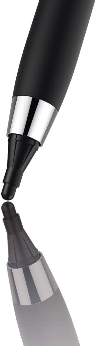 Stylus Active Fineline Aktiver Eingabestift Pencil Kapazitiver Touch Pen für iOS / Android / Windows Geräte (00125114) - Schwarz