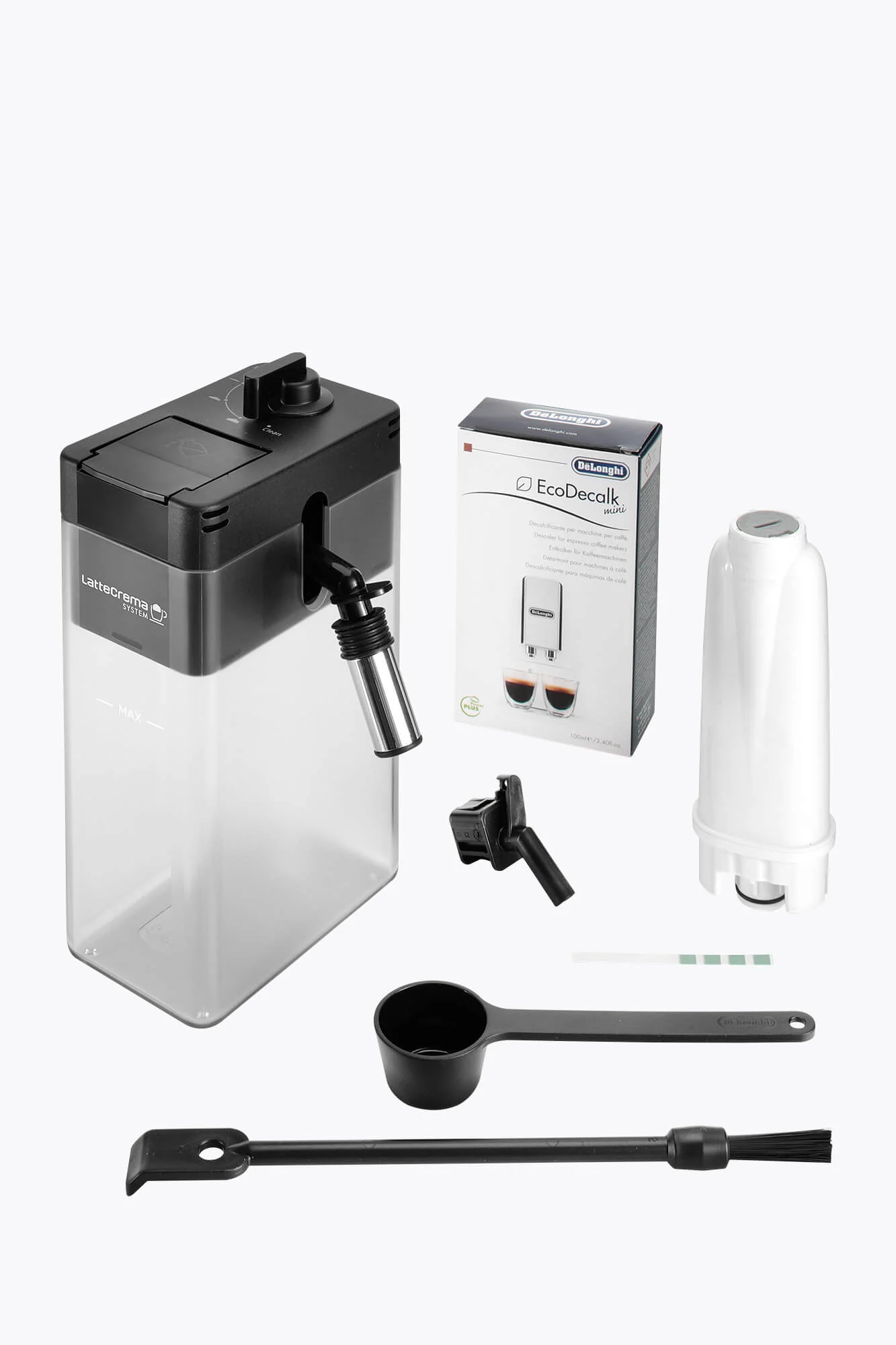 DeLonghi ECAM 610.55 SB Kaffeevollautomat, Silber/Schwarz