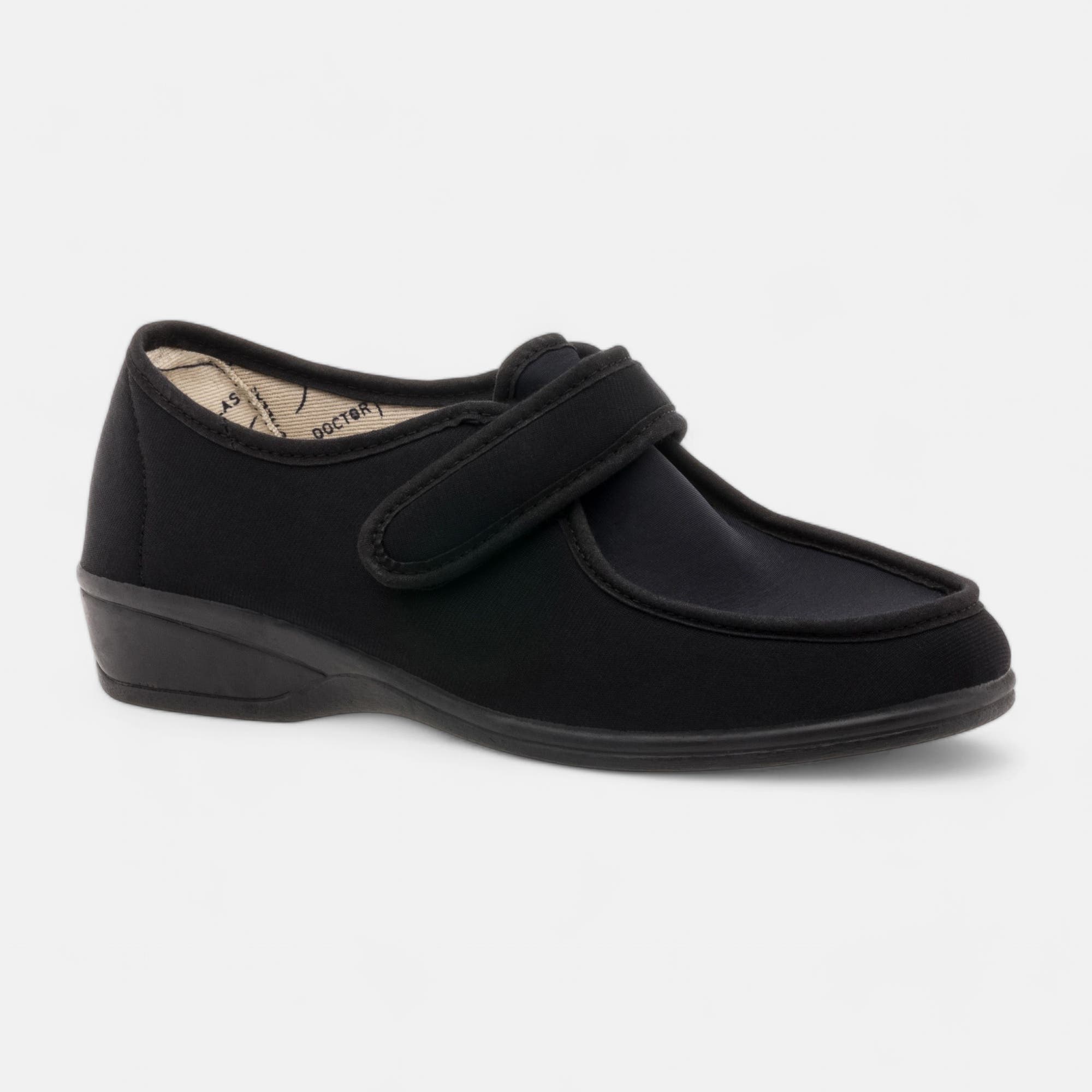Tennis pieds sensibles Femme noir