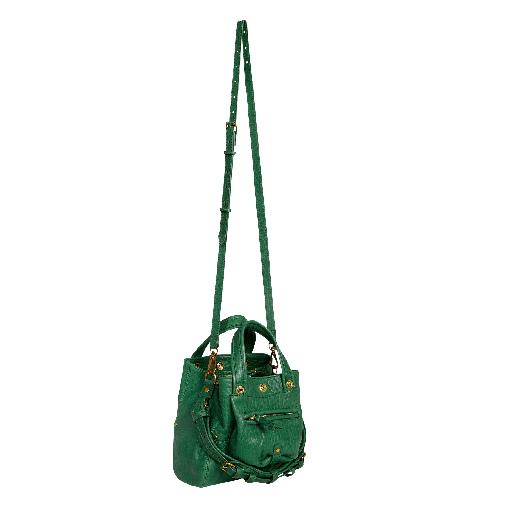 BILLY NANO - Sac bandoulière en cuir | Vert