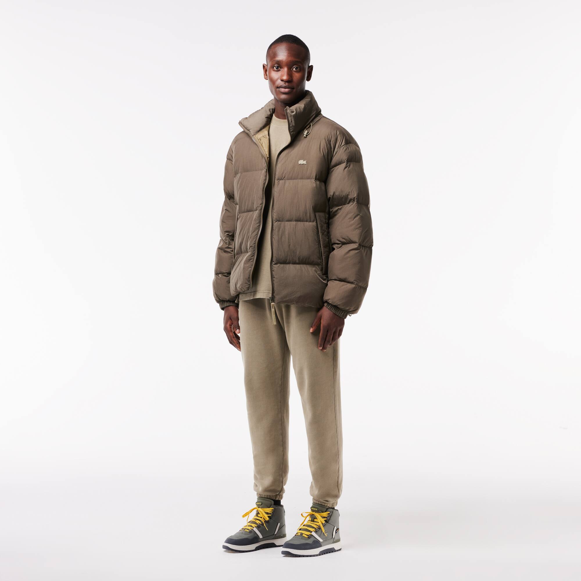 Herren Winter-SneakerBoots T-Clip aus Textil Outdoor - Grün - Lacoste - Herren