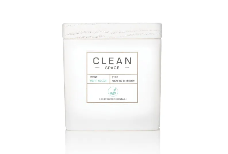 Clean, Space Warm Cotton, Scented Candle, 227 g