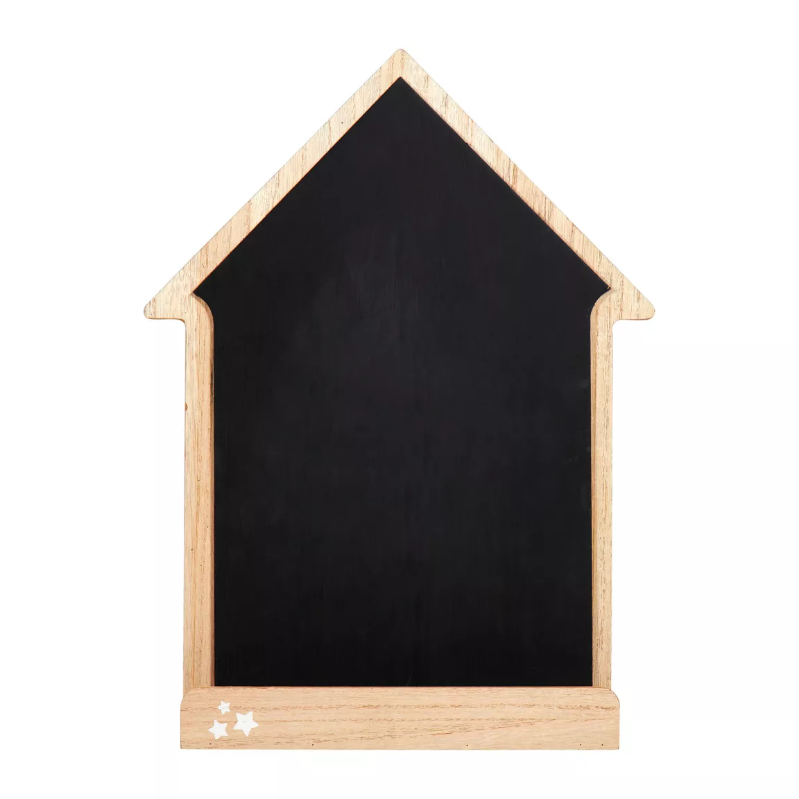 Ardoise chevalet enfant bois (30 x 40 cm) Maison Marron