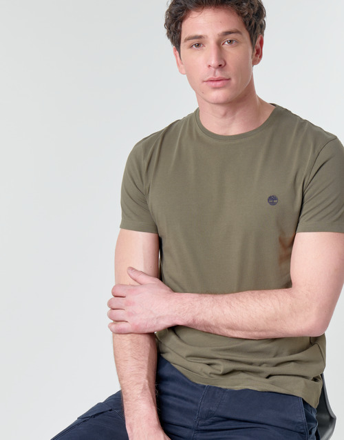 Timberland - SS DUNSTAN RIVER CREW TEE - Kaki