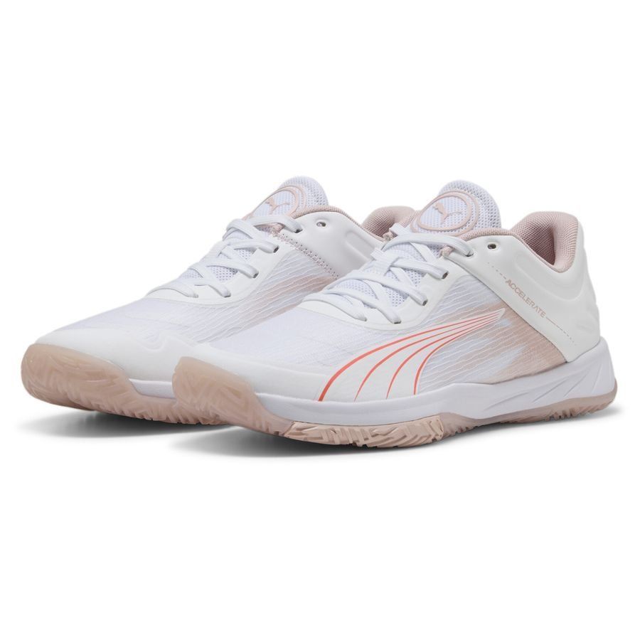 PUMA Chaussures d'entraînement Accelerate Turbo - Blanc/Glowing Red Femme