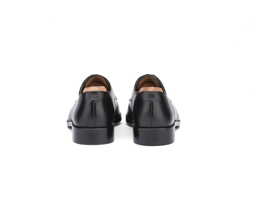 Derbies homme Noir semelle cuir avec patin - PHILIP II PATIN
