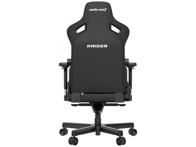Anda Seat Gaming-Stuhl Kaiser 3 L Schwarz Gaming-Stuhl aus Kunstleder und mit einer Belastbarkeit von bis zu 120 kg
