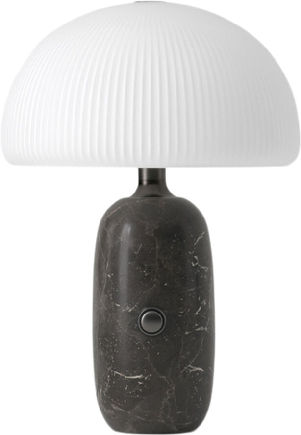 Vipp Vipp591 Sculpture table lamp, Small, Grey Hvid & sort