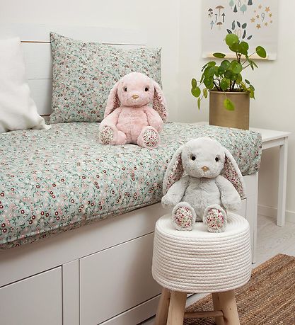 Teddykompaniet Bamse - Bunnies - Flora I Støvet Rosa