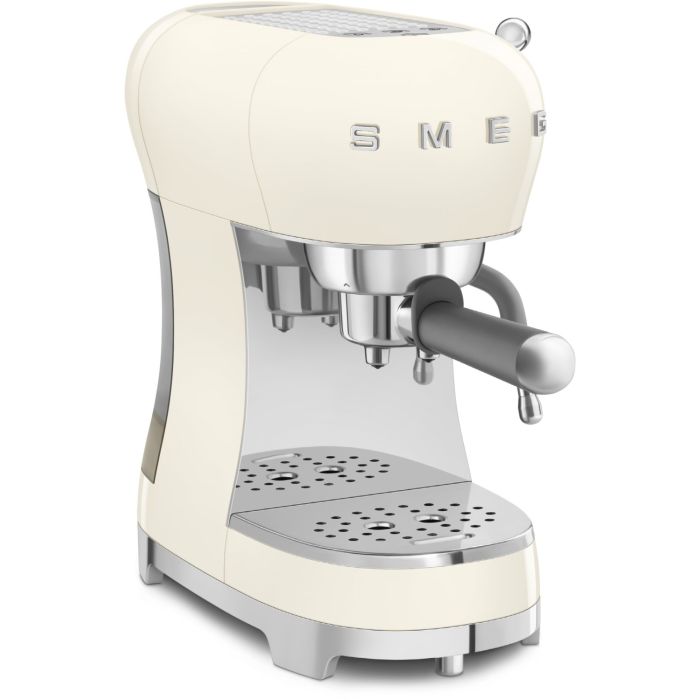 SMEG Espresso-Kaffeemaschine 50's Style ECF02CREU Creme