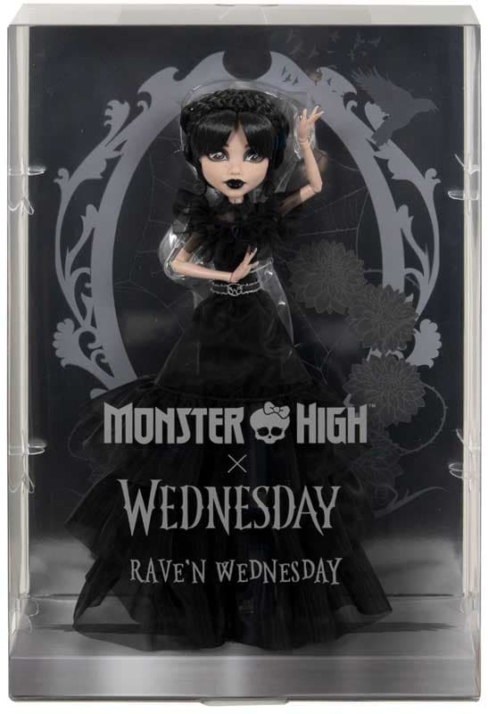 Monster High x Wednesday Rav'n Deluxe Doll 2024
