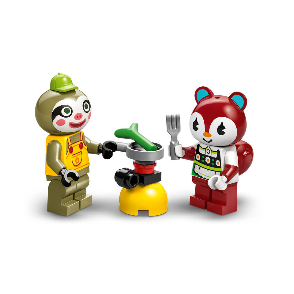LEGO Animal Crossing Leifs caravan en tuinwinkel 77054