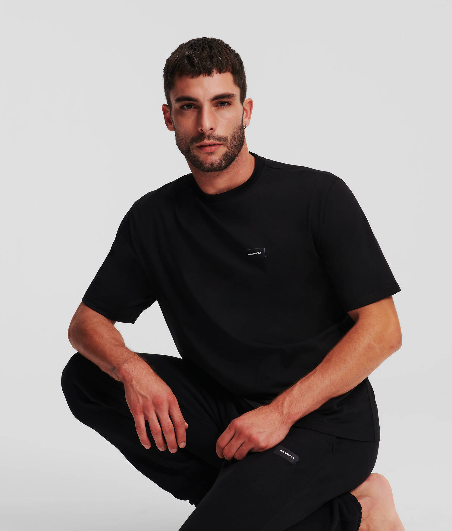 T-SHIRT LOUNGEWEAR AVEC LOGO KARL