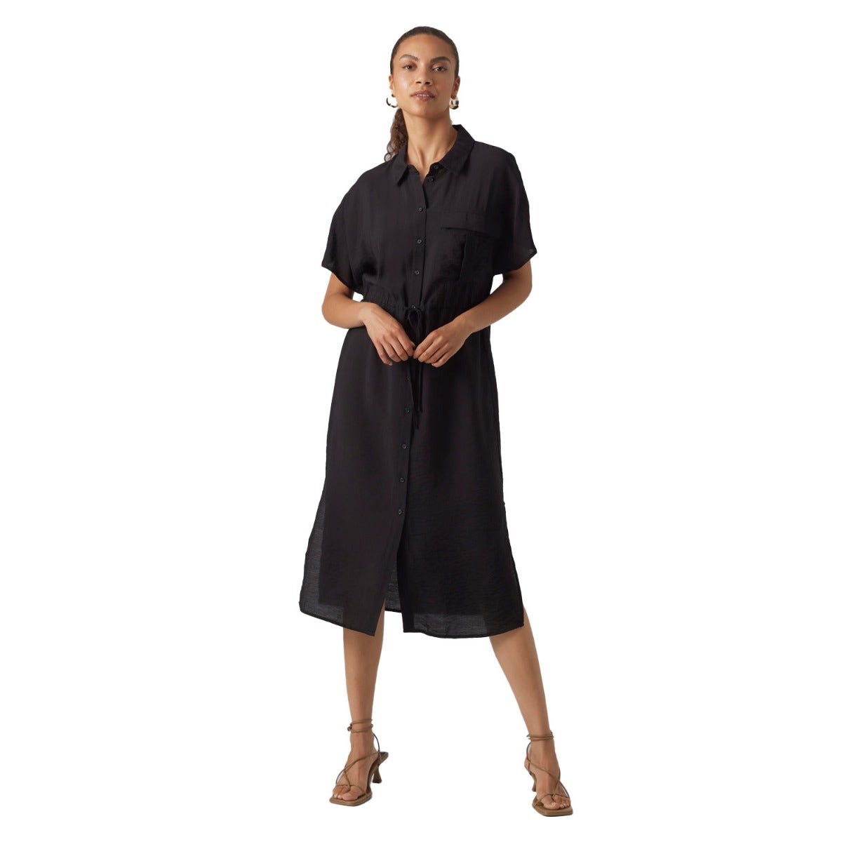 Vero Moda  Iris Shirt Calf Dress