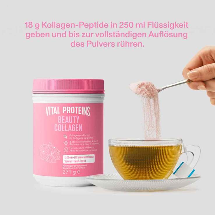 Vital Proteins Beauty Collagen Erdbeere Zitrone, 271 g