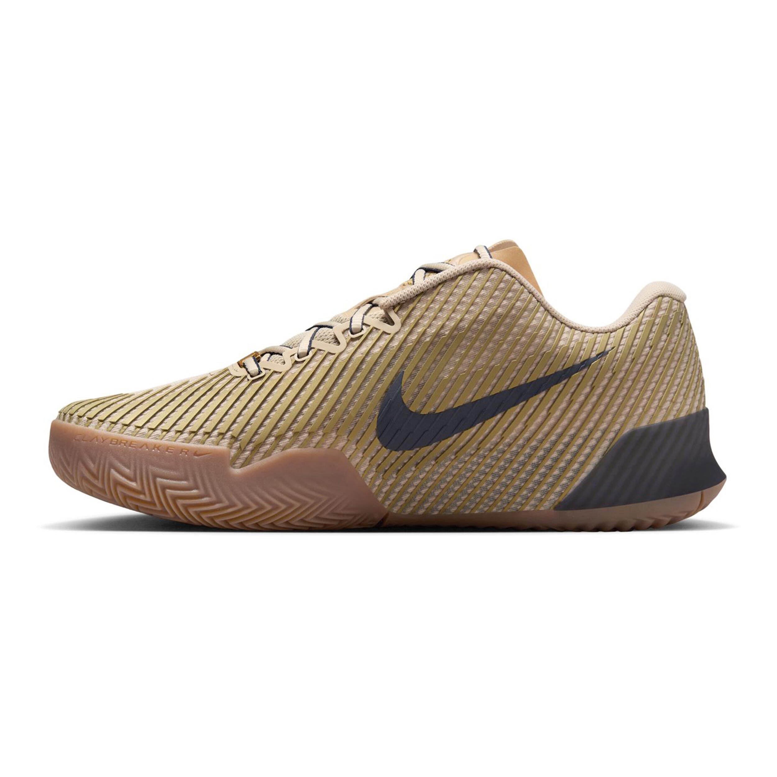 Nike Air Zoom Vapor 11 PRM Chaussure Terre Battue Hommes - Beige , Bleu Foncé