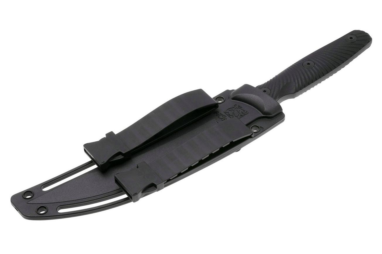 Spartan Blades Spartan-Ronin Torii, Black G10, PVD D2, tactisch mes