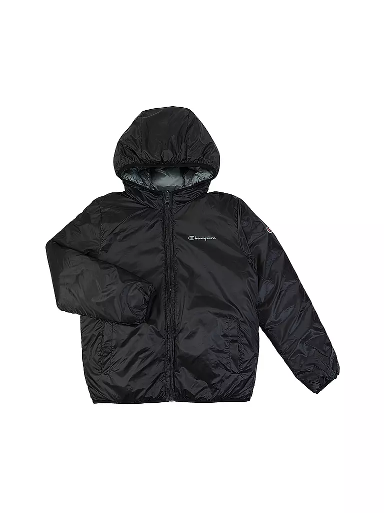 CHAMPION Jungen Wendejacke schwarz