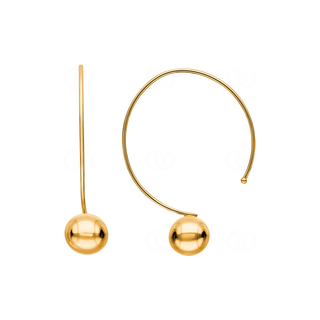 Ohrhänger 750/18 K Gelbgold