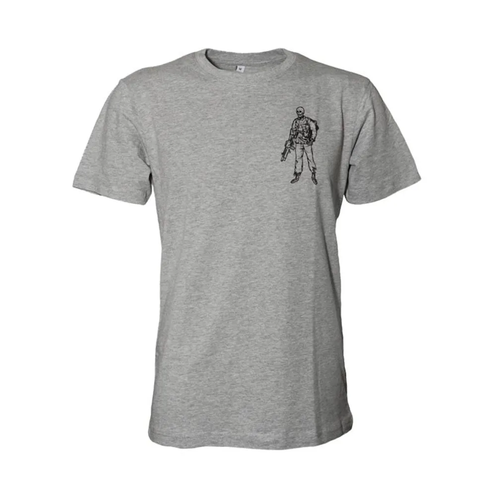 LMSGear -  LMSGear T-Shirt Apocalypse Now Last Man Standing Edition grau