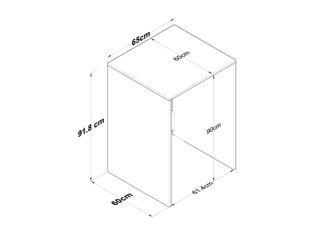 Meuble pour machine à laver Minimal