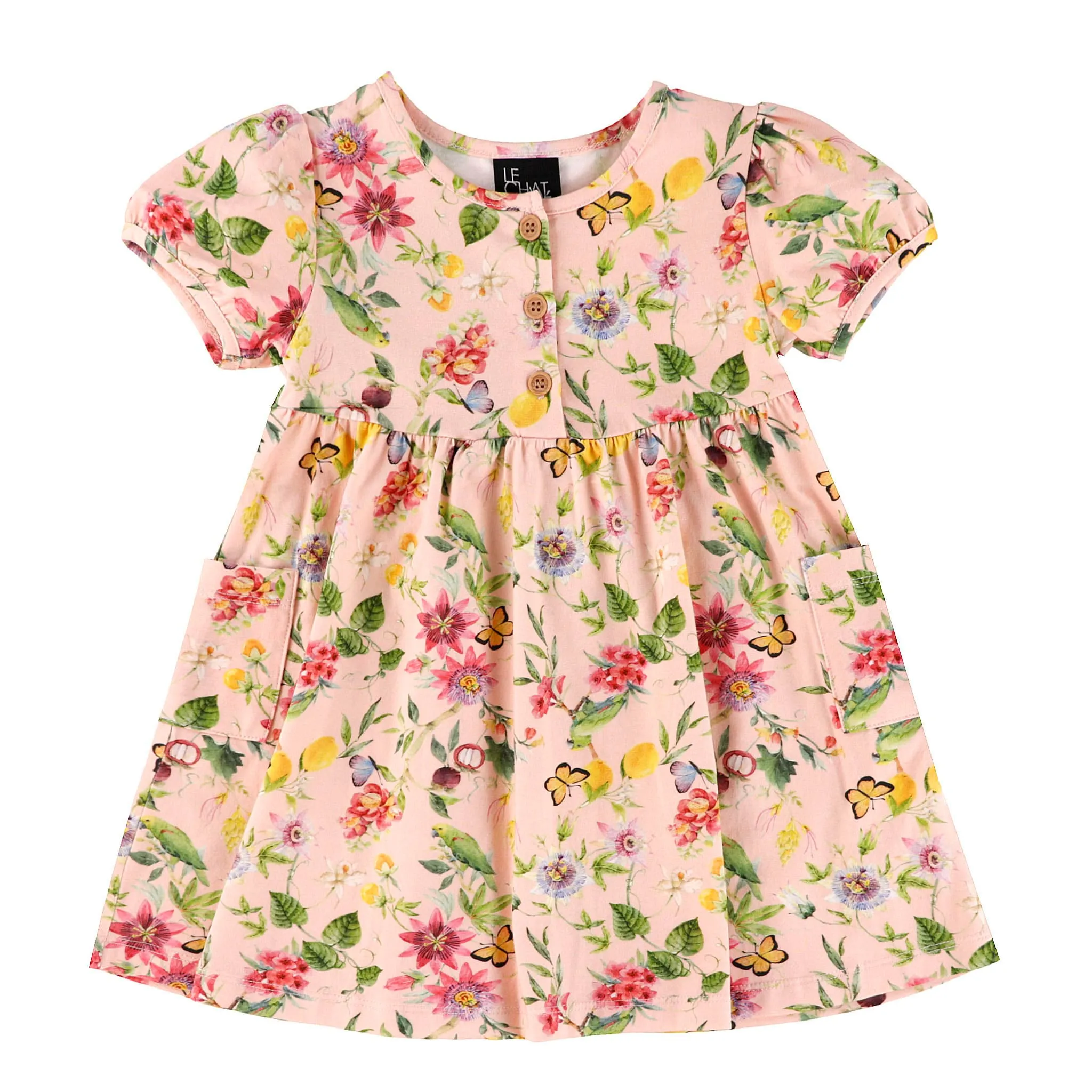 Chat Botté Robe Jardin Vivant 3-24mois