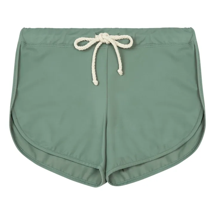 Ina Swim Short de bain Matière Recyclée Mesa | Vert foncé