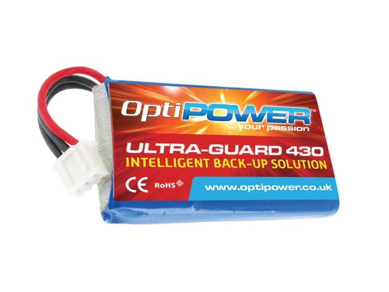 Optipower Stromversorgung ULTRA Guard 430 Akku & Mainboard Notstromversorgung für Flugmodelle