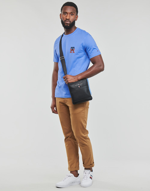 Tommy Hilfiger - ESSENTIAL MONOGRAM TEE Azul / Celeste