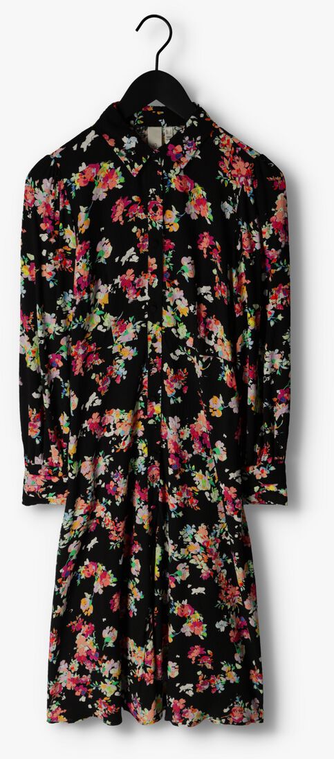 Y.A.S. zwarte y.a.s. midi jurk yasaloma ls midi shirt dress s