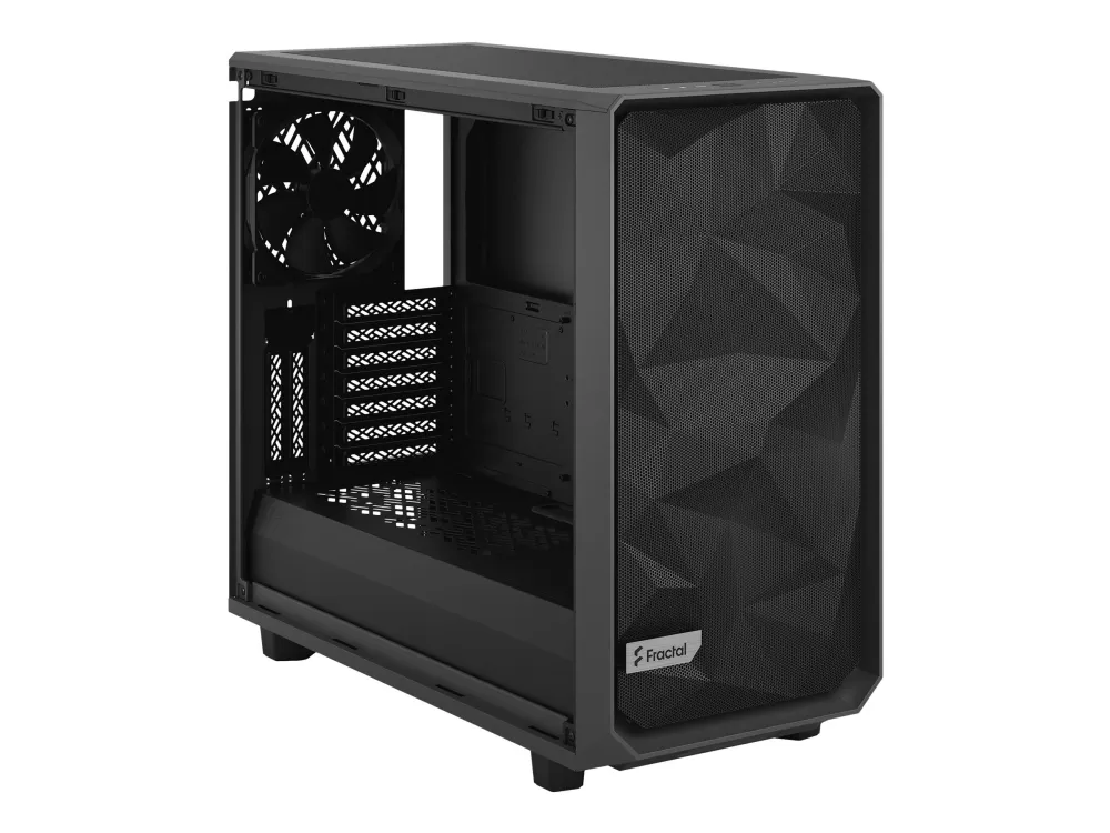 Fractal Design Meshify 2 - Tower - udvidet ATX - ingen strømforsyning (ATX) - sort - USB/Lyd