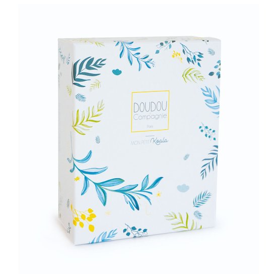 Yoca Le Koala Doudou Hochet   Blanc/bleu        de               Doudou et Compagnie