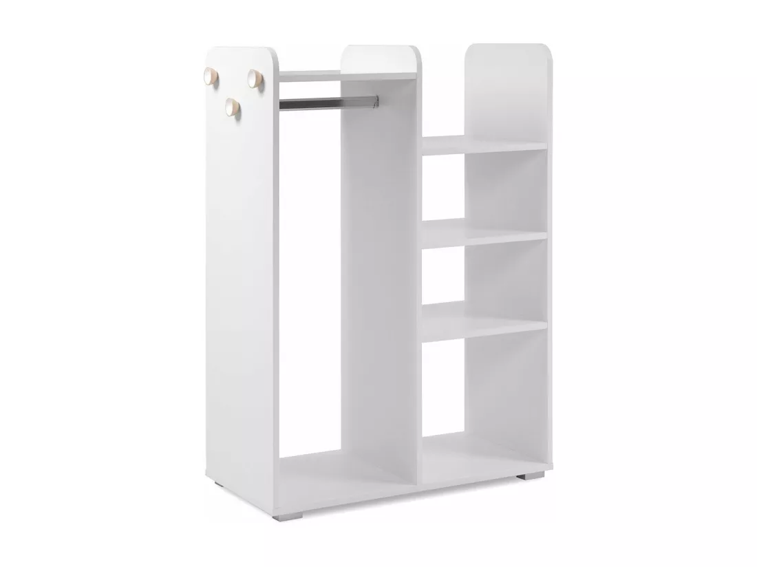 Penderie enfant blanche H110 cm - LALA